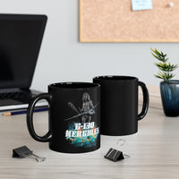 Spirit of Hercules C-130:  Black mug 11oz